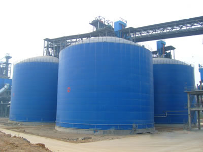 莒县水泥钢板库改造