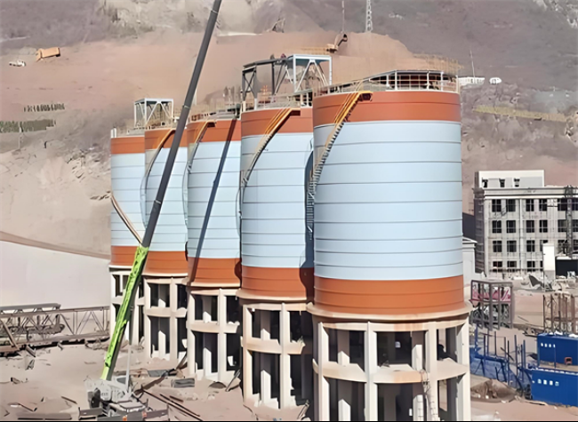 莒县高架钢板仓