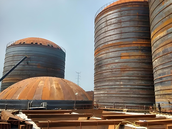 莒县焦粉钢板仓